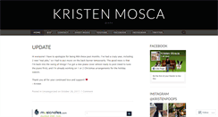 Desktop Screenshot of kristenmosca.com